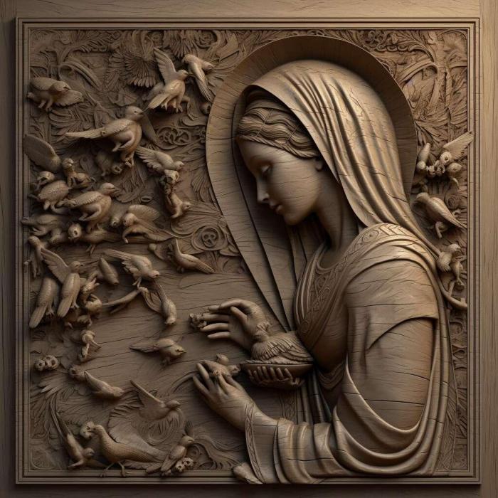 نموذج ثلاثي الأبعاد لآلة CNC 3D Art 